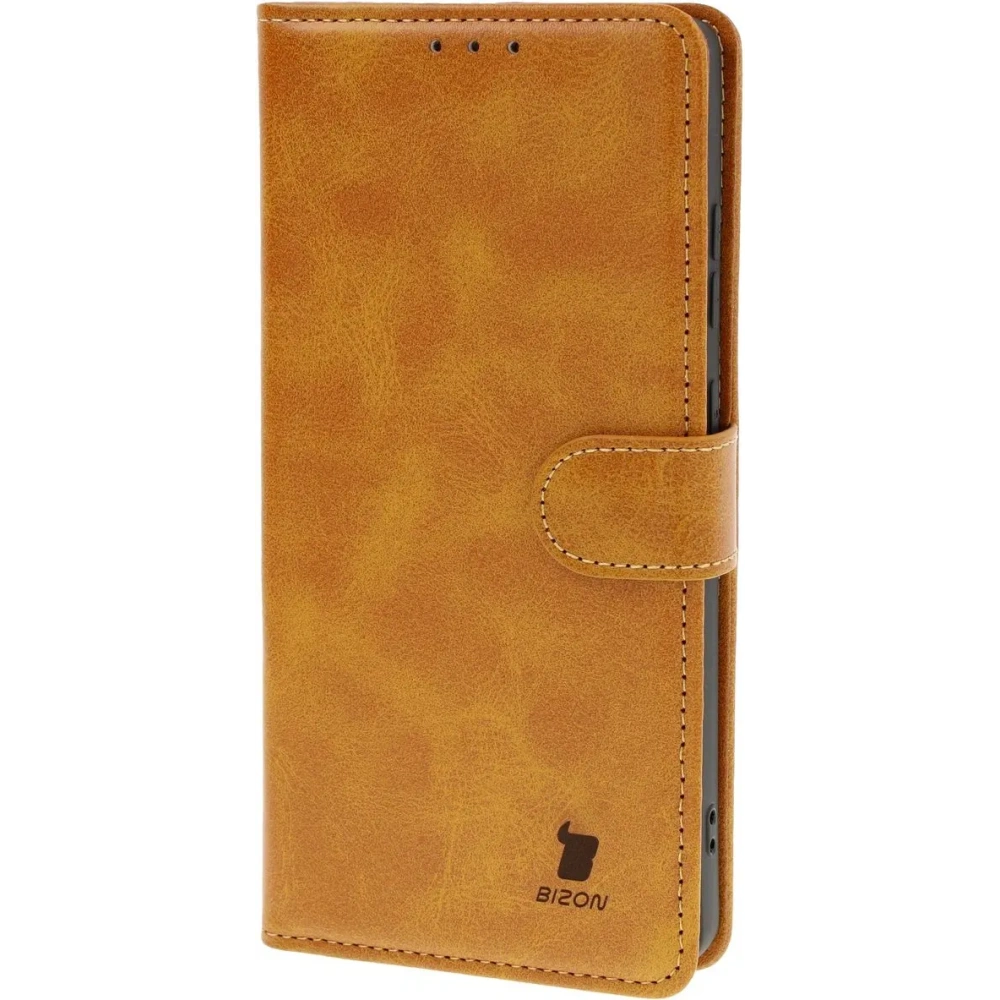 Hurtownia GSM - Etui z klapką Bizon Case Pocket do Samsung Galaxy S25 Ultra brązowe - BIZ8121 - {ean13} - Hurt