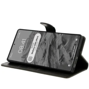 Wholesale Bizon Case Pocket Samsung Galaxy S25 Ultra black - BIZ8122 - {ean13} - Hurt