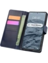 Etui z klapką Bizon Case Pocket do Samsung Galaxy S25 Ultra modré