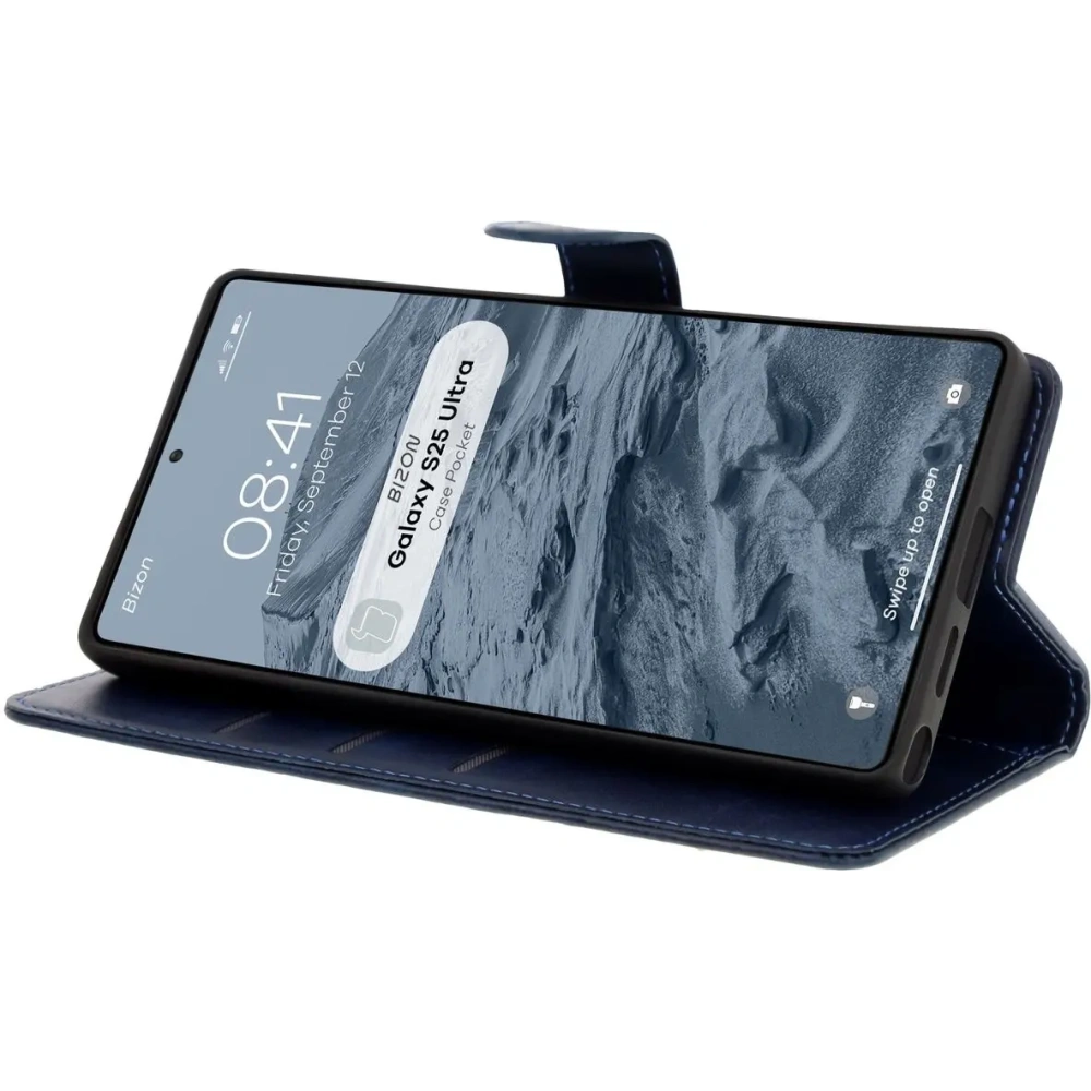 Hurtownia GSM - Bizon Case Pocket Samsung Galaxy S25 Ultra albastru marin - BIZ8123 - {ean13} - Hurt