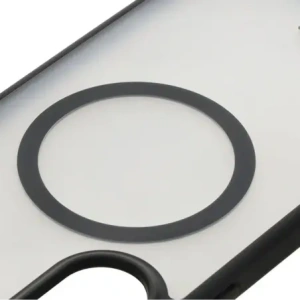 Hurtownia GSM - Etui z pierścieniem magnetycznym Bizon Case MatteO do Samsung Galaxy A56 5G półprzezroczyste z czarną ramką - BIZ8124 - {ean13} - Hurt