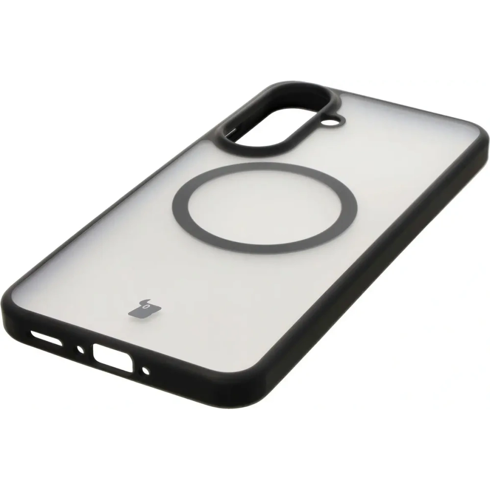 Wholesale Bizon Case MatteO Samsung Galaxy A56 5G translucent with black frame - BIZ8124 - {ean13} - Hurt