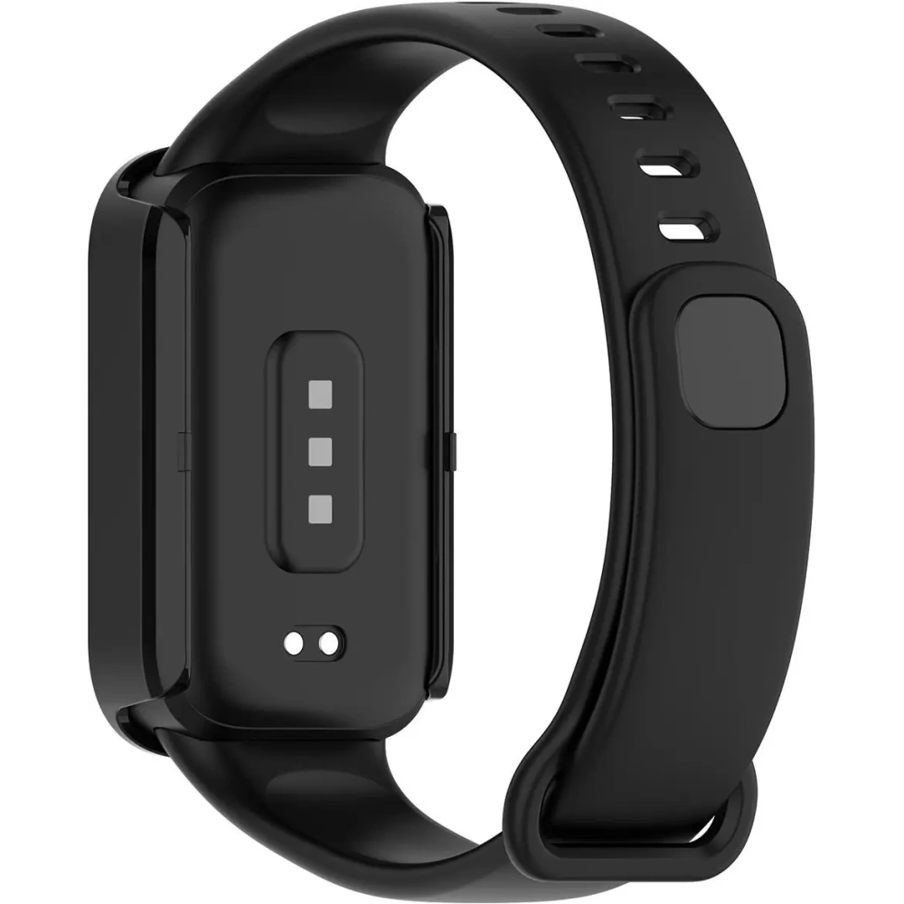 Hurtownia GSM - Etui ze szkłem do zegarka Bizon Case+Glass Watch do Xiaomi Smart Band 9 Active / Redmi Band 3 czarne - BIZ8125 - {ean13} - Hurt