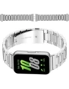 Bizon Strap Watch Aura Samsung Galaxy Fit 3 silver