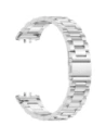 Hurtownia GSM - Pasek ze stali nierdzewnej Bizon Strap Watch Aura do Samsung Galaxy Fit 3 srebrny - BIZ8127 - {ean13} - Hurt