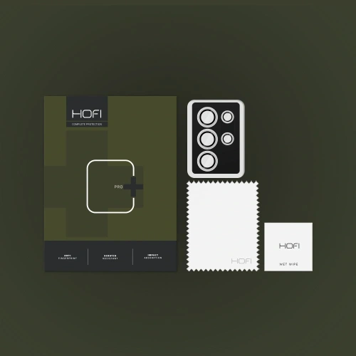 Szkło na obiektyw aparatu Hofi Camring Pro+ Samsung Galaxy S25 Ultra Clear