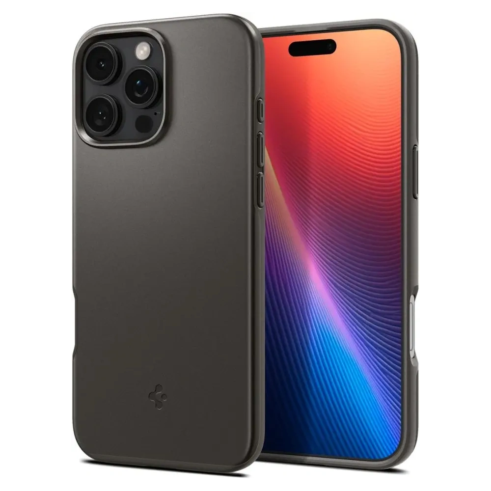 Hurtownia GSM - Etui Spigen Thin Fit Mag MagSafe Apple iPhone 16 Pro Gunmetal - SPN16585 - {ean13} - Hurt
