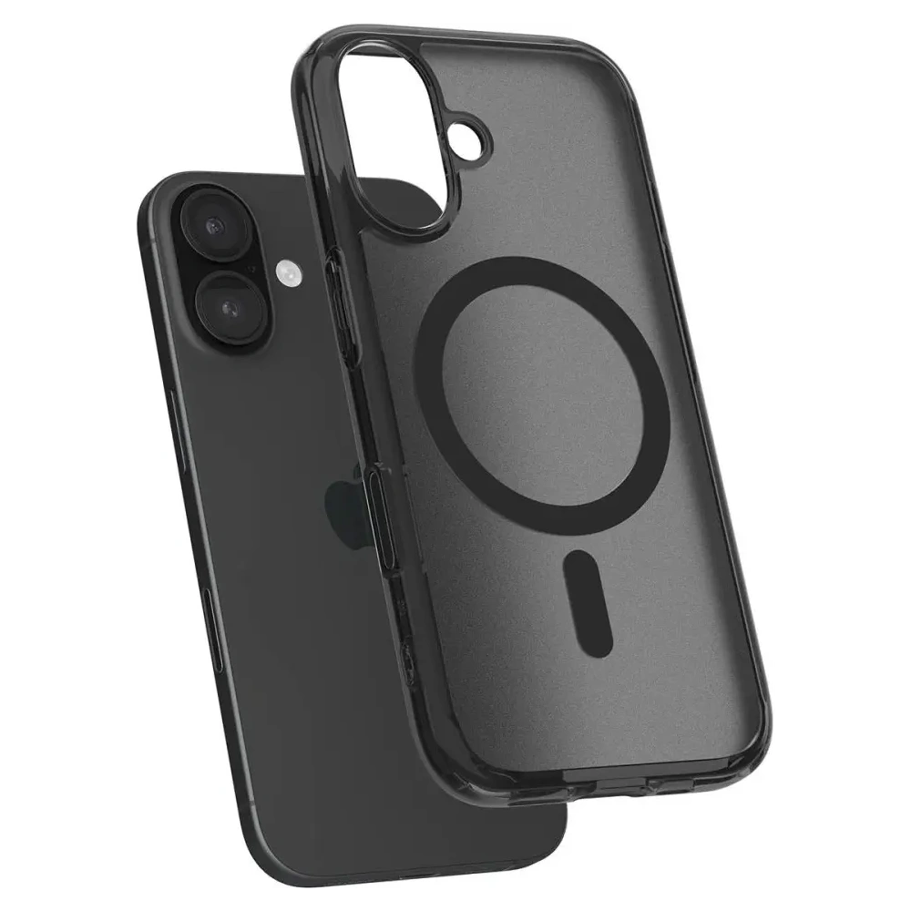 Wholesale Spigen Ultra Hybrid T Mag MagSafe Apple iPhone 16 Frost Black - SPN16586 - {ean13} - Hurt