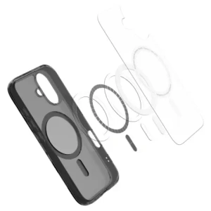 Wholesale Spigen Ultra Hybrid T Mag MagSafe Apple iPhone 16 Frost Black - SPN16586 - {ean13} - Hurt