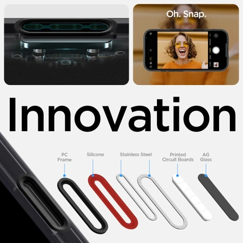 Etui Spigen Ultra Hybrid T Mag MagSafe Apple iPhone 16 Frost Black