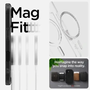 Wholesale Spigen Ultra Hybrid T Mag MagSafe Apple iPhone 16 Frost Black - SPN16586 - {ean13} - Hurt