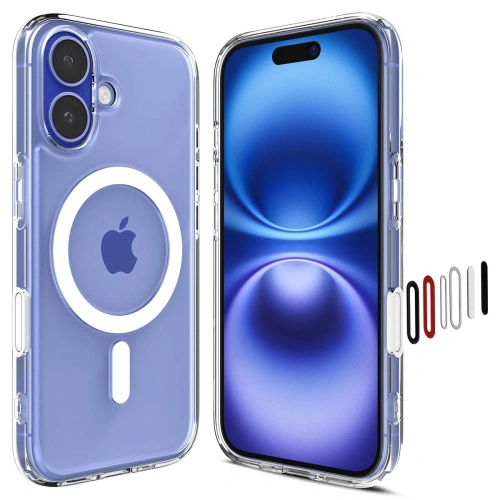 Etui Spigen Ultra Hybrid T Mag MagSafe Apple iPhone 16 White