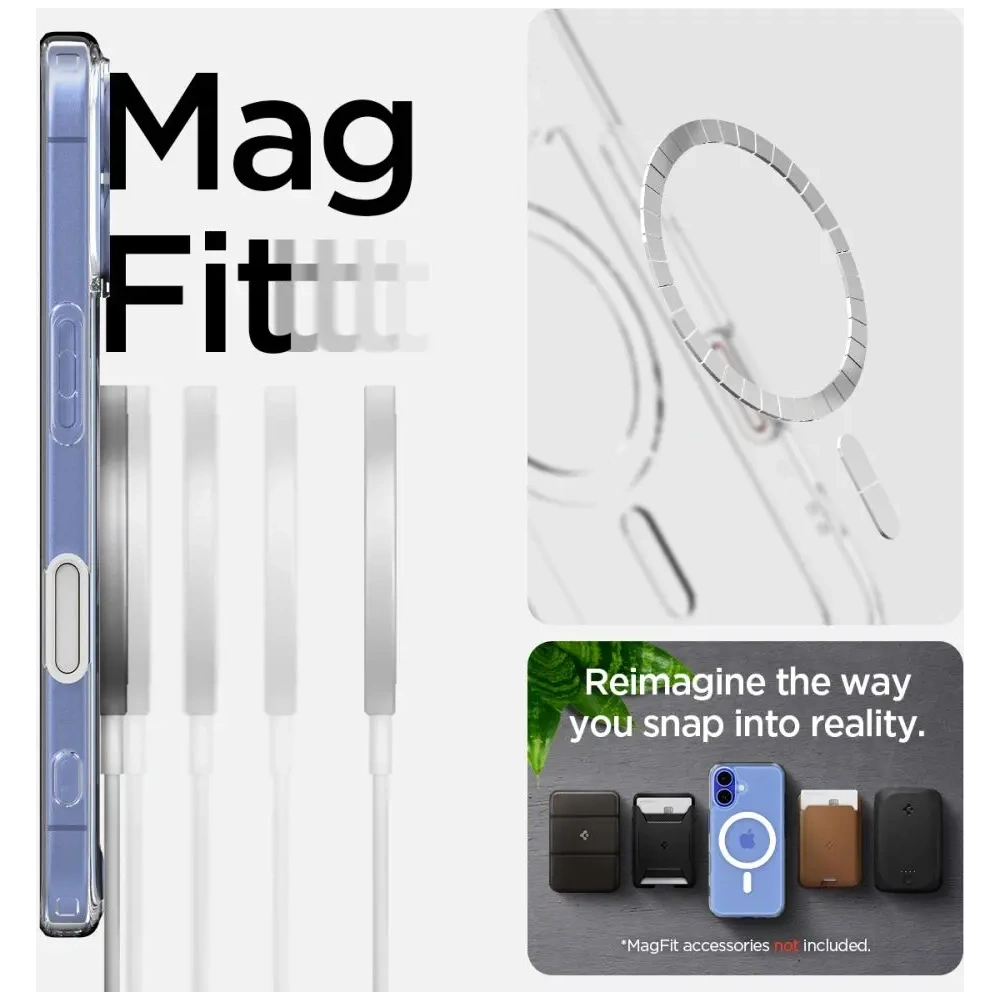 Hurtownia GSM - Spigen Ultra Hybrid T Mag MagSafe Apple iPhone 16 Weiß - SPN16587 - {ean13} - Hurt