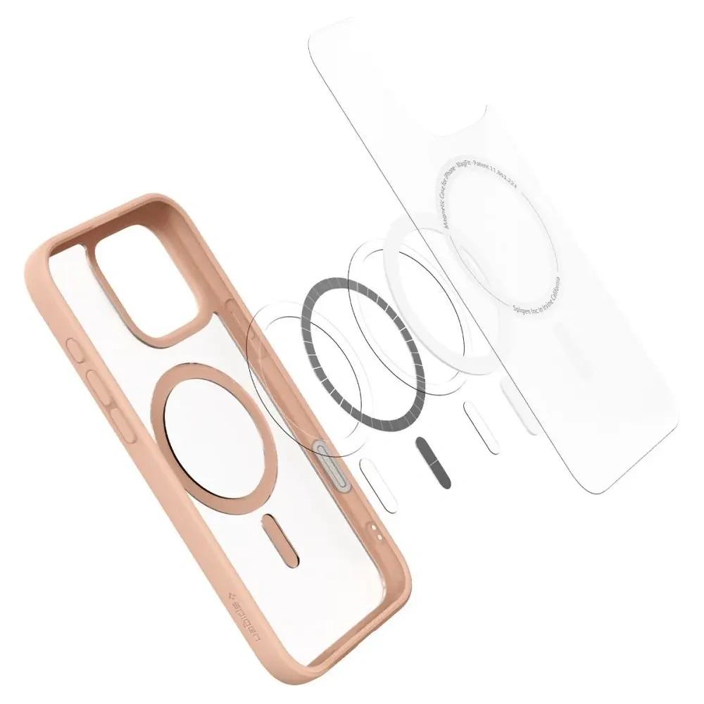 Hurtownia GSM - Spigen Ultra Hybrid T Mag MagSafe Apple iPhone 16 Pro Max Frost Rose Titanium - SPN16588 - {ean13} - Hurt