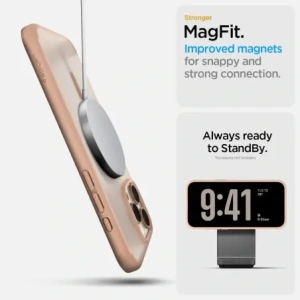Wholesale Spigen Ultra Hybrid T Mag MagSafe Apple iPhone 16 Pro Max Frost Rose Titanium - SPN16588 - {ean13} - Hurt