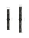 Hurtownia GSM - Ceas inteligent Bizon Strap Aura 18 mm negru - BIZ8129 - {ean13} - Hurt