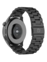 Hurtownia GSM - Pasek ze stali nierdzewnej Bizon Strap Watch Aura do Smartwatcha 18 mm czarny - BIZ8129 - {ean13} - Hurt