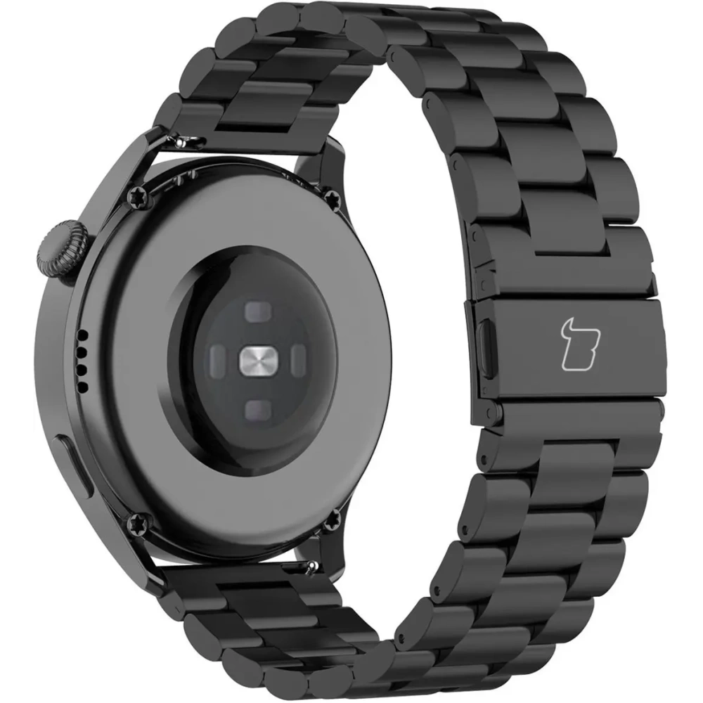 Hurtownia GSM - Ceas inteligent Bizon Strap Aura 18 mm negru - BIZ8129 - {ean13} - Hurt