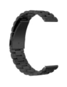 Hurtownia GSM - Pasek ze stali nierdzewnej Bizon Strap Watch Aura do Smartwatcha 18 mm czarny - BIZ8129 - {ean13} - Hurt