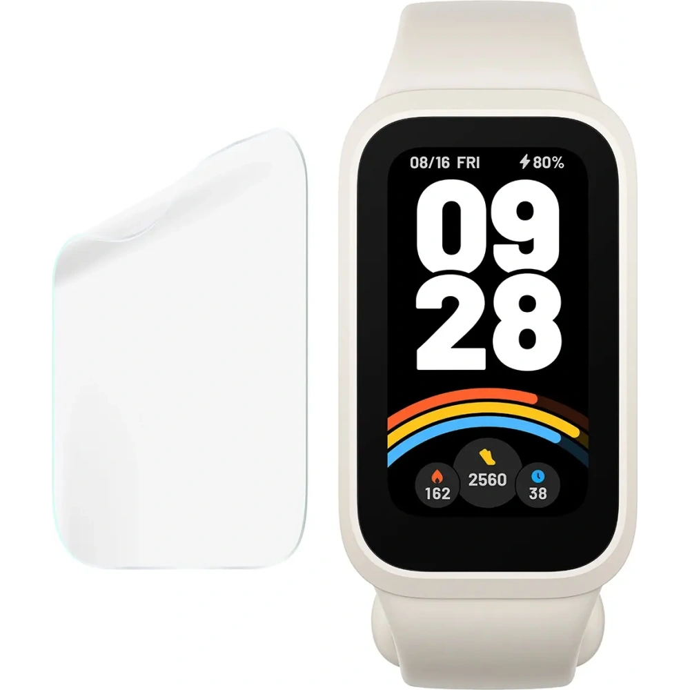 Hurtownia GSM - Folia hydrożelowa na ekran Bizon Glass Watch Hydrogel do Xiaomi Smart Band 9 Active / Redmi Band 3 [2 PACK] - BIZ8130 - {ean13} - Hurt