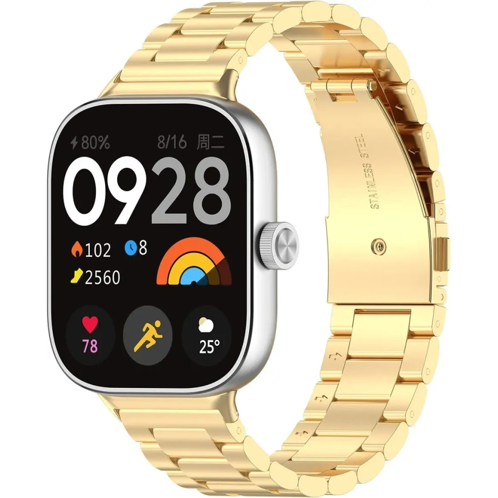 Wholesale Bizon Strap Watch Aura Xiaomi Redmi Watch 4 / Smart Band 8 Pro / 9 Pro gold - BIZ8131 - {ean13} - Hurt