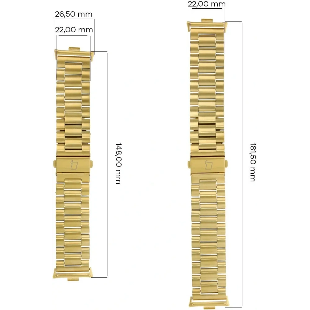 Wholesale Bizon Strap Watch Aura Xiaomi Redmi Watch 4 / Smart Band 8 Pro / 9 Pro gold - BIZ8131 - {ean13} - Hurt
