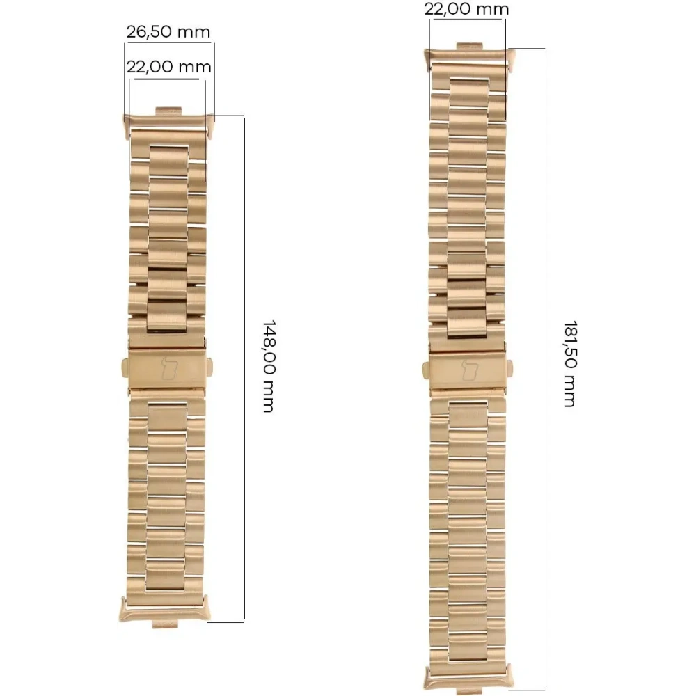 Wholesale Bizon Strap Watch Aura Xiaomi Redmi Watch 4 / Smart Band 8 Pro / 9 Pro rose gold - BIZ8134 - {ean13} - Hurt
