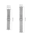 Hurtownia GSM - Bizon Strap Watch Aura Xiaomi Redmi Watch 4 / Smart Band 8 Pro / 9 Pro argintiu - BIZ8135 - {ean13} - Hurt