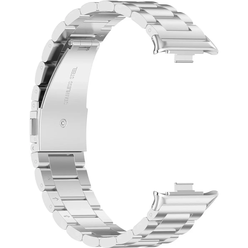 Hurtownia GSM - Bizon Strap Watch Aura Xiaomi Redmi Watch 4 / Smart Band 8 Pro / 9 Pro argintiu - BIZ8135 - {ean13} - Hurt