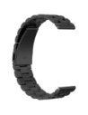 Hurtownia GSM - Pásek z nerezové oceli Bizon Strap Watch Aura pro chytré hodinky 22 mm černý - BIZ8136 - {ean13} - Hurt