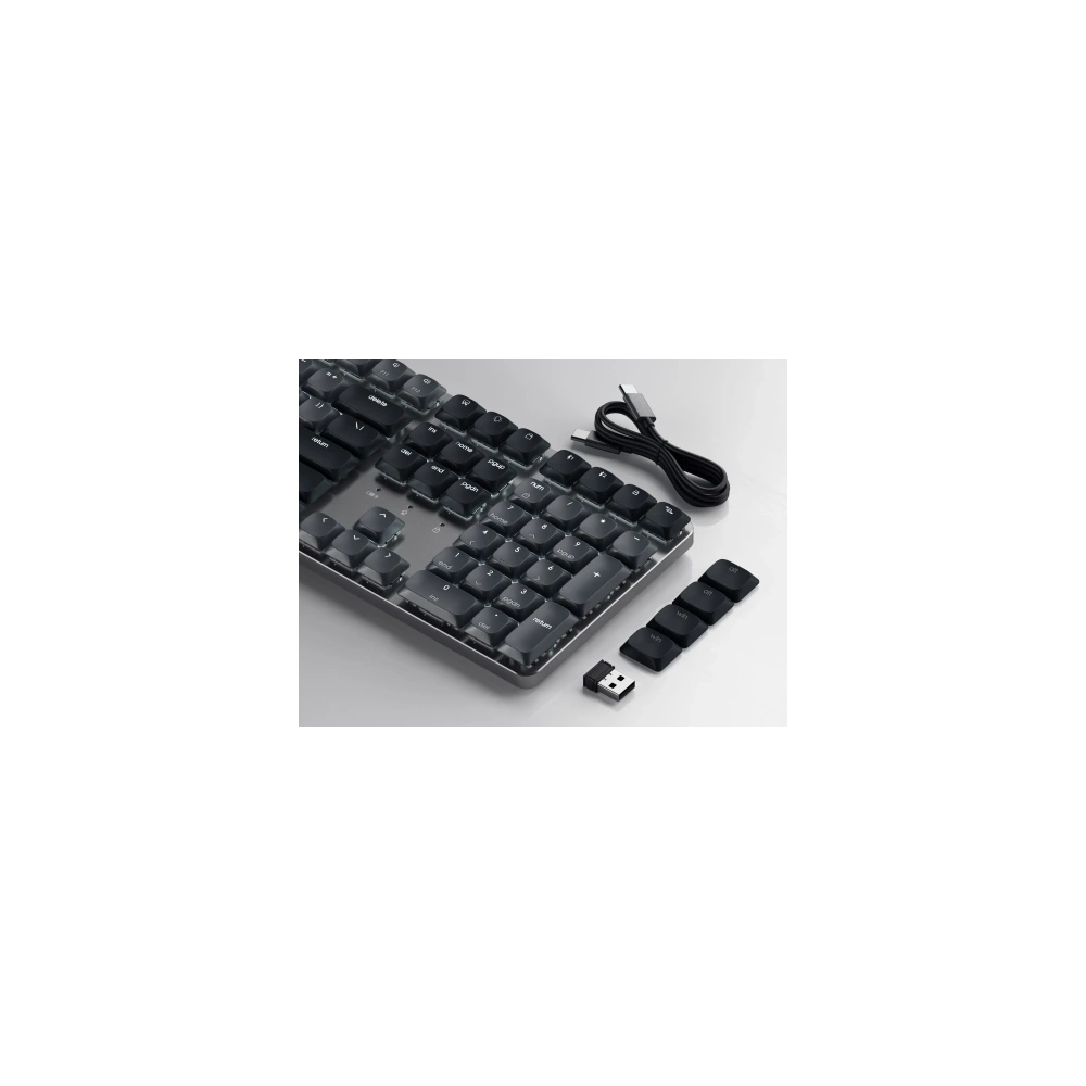 Hurtownia GSM - Bezdrátová mechanická klávesnice s numerickou částí Satechi SM3 Slim Mechanical Backlit Bluetooth Keyboard (dark) - STH178 - {ean13} - Hurt