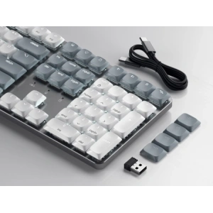 Hurtownia GSM - Bezdrátová mechanická klávesnice s numerickou částí Satechi SM3 Slim Mechanical Backlit Bluetooth Keyboard (light) - STH179 - {ean13} - Hurt