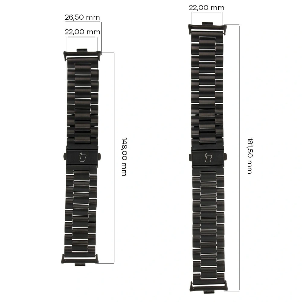 Hurtownia GSM - Bizon Strap Óra Aura Xiaomi Redmi Óra 4 / Smart Band 8 Pro / 9 Pro fekete - BIZ8137 - {ean13} - Hurt