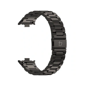 Hurtownia GSM - Pásek z nerezové oceli Bizon Strap Watch Aura do Xiaomi Redmi Watch 4 / Smart Band 8 Pro / 9 Pro černý - BIZ8137 - {ean13} - Hurt