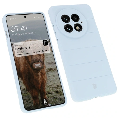 Pancerne etui Bizon Case Tur do OnePlus 13 jasnoniebieskie