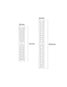 Wholesale Bizon Strap Watch Aura Smartwatch 22mm silver - BIZ8139 - {ean13} - Hurt