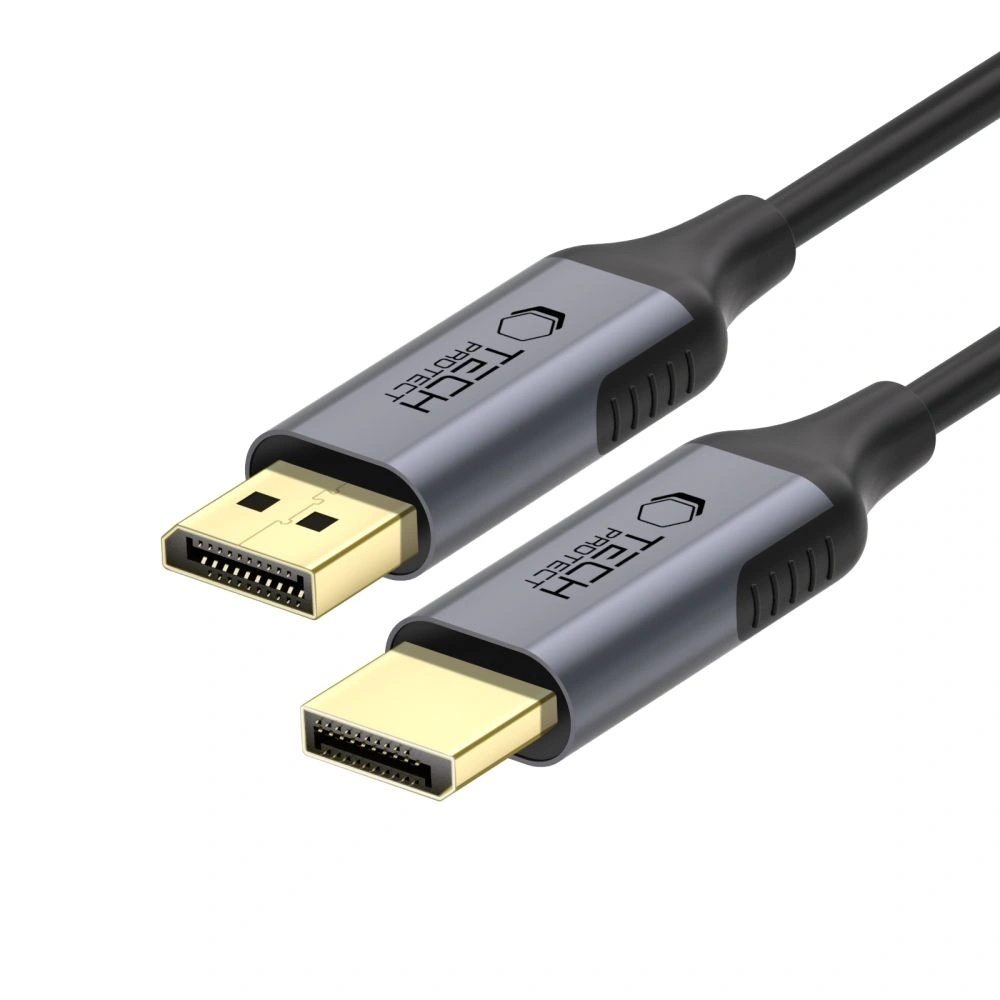 Hurtownia GSM - Kabel Tech-Protect Ultraboost Cable DisplayPort / DisplayPort 1.4 4K 60Hz 200cm Black - THP3802 - {ean13} - Hurt
