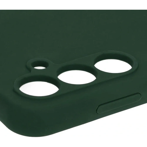 Etui silikonowe Bizon Soft Case do Samsung Galaxy A55 5G ciemnozielone