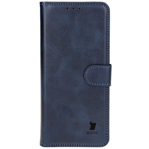 Etui z klapką Bizon Case Pocket do Motorola Edge 50 Pro granatowe