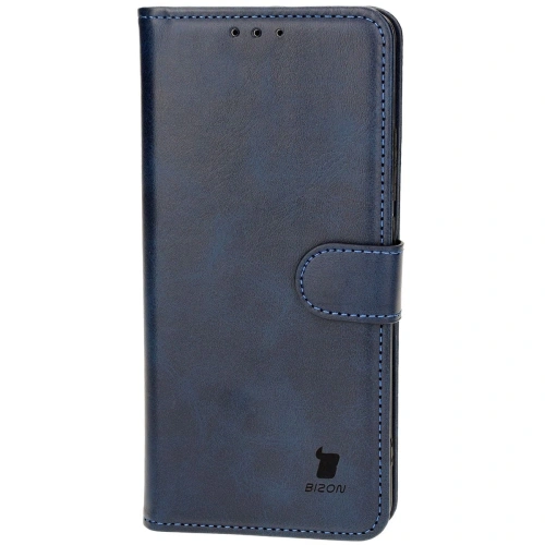 Etui z klapką Bizon Case Pocket do Motorola Edge 50 Pro granatowe