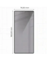 Wholesale Bizon Glass Edge Shadow Samsung Galaxy S25 Ultra tinted with a black frame - BIZ8142 - {ean13} - Hurt