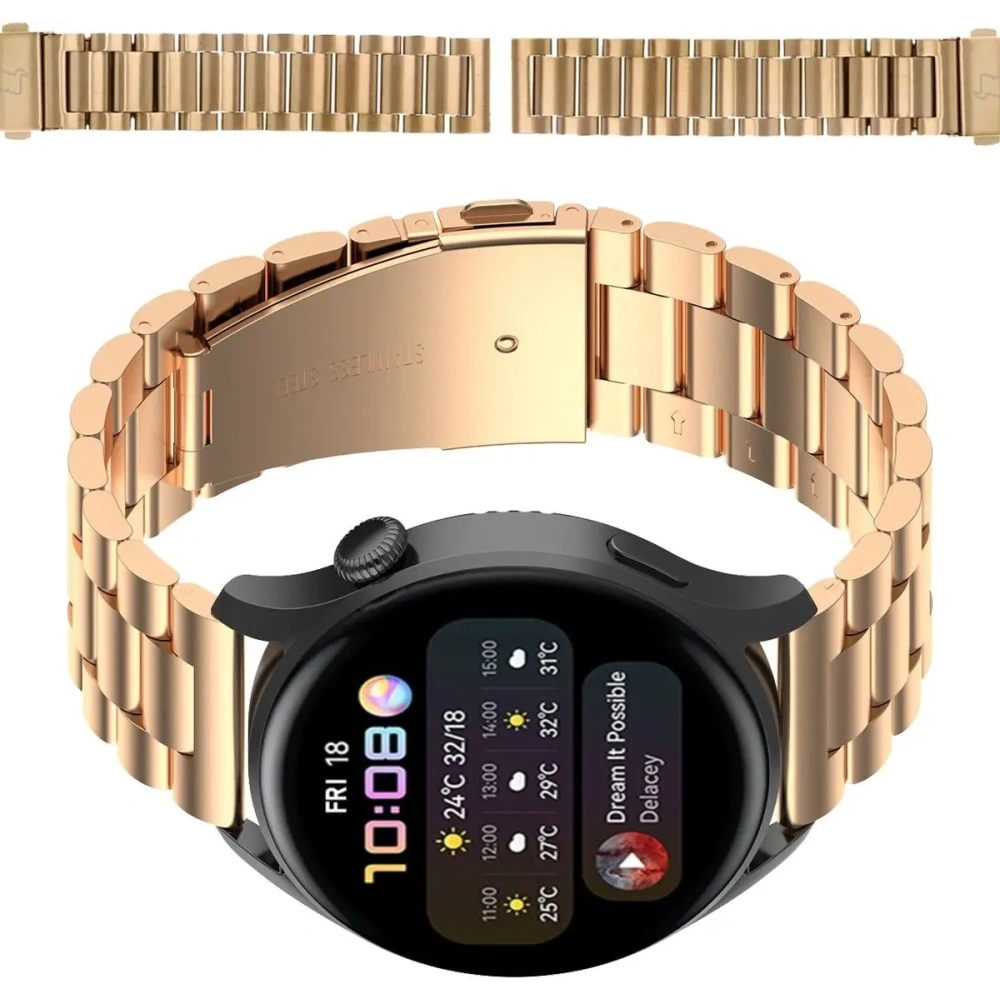 Wholesale Bizon Strap Watch Aura Smartwatch 18 mm różowozłoty - BIZ8143 - {ean13} - Hurt