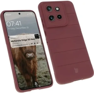 Hurtownia GSM - Bizon tok Tur Motorola Edge 50 Neo sötétlila - BIZ8144 - {ean13} - Hurt