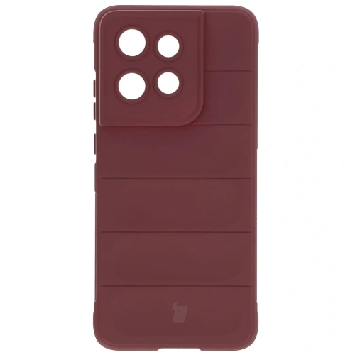 Pancerne etui Bizon Case Tur do Motorola Edge 50 Neo ciemnofioletowe