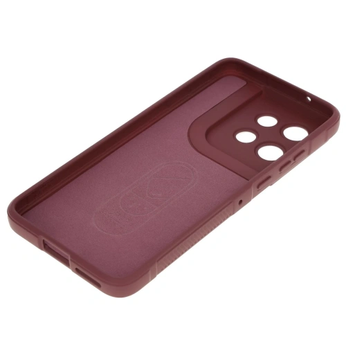 Pancerne etui Bizon Case Tur do Motorola Edge 50 Neo ciemnofioletowe