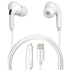Hurtownia GSM - Słuchawki dokanałowe 4smarts Melody Digital Basic USB-C z przetwornikiem D/A biały/white - 4SMR64 - {ean13} - Hurt