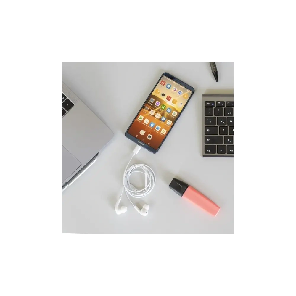 Hurtownia GSM - Słuchawki dokanałowe 4smarts Melody Digital Basic USB-C z przetwornikiem D/A biały/white - 4SMR64 - {ean13} - Hurt