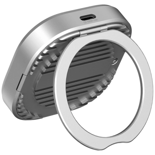 Magnetyczna obudowa na SSD M.2 2230 NVMe 4smarts do 4TB z podpórką 3xUSB-C MagSafe szary