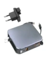 Hurtownia GSM - Powerbank 4smarts Lucid 3in1 Hybrid Charger 10000mAh 20W s vestavěným kabelem USB-C / Lightning stříbrný - 4SMR66 - {ean13} - Hurt