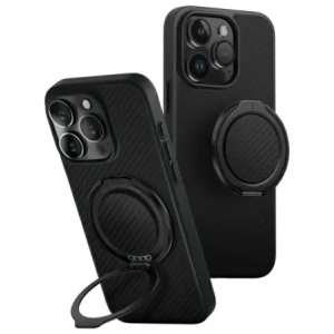 Hurtownia GSM - Etui UNIQ Keva Air Apple iPhone 16 Pro Magclick Charging černý/karbon černý - UNIQ1428 - {ean13} - Hurt
